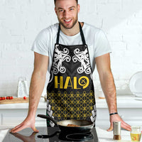 Halo Vanuatu Pride Apron Vanuatuan Sand Drawing Pattern - Polynesian Pride