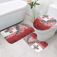 Malo e lelei Tonga Bathroom Set Ngatu Tokelau Feletoa Fata Traditional Polynesian Pattern LT9 - Polynesian Pride