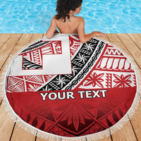 Malo e lelei Tonga Beach Blanket Ngatu Tokelau Feletoa Fata Traditional Polynesian Pattern