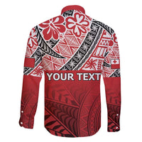 Malo e lelei Tonga Family Matching Tank Maxi Dress and Hawaiian Shirt Ngatu Tokelau Feletoa Fata Traditional Polynesian Pattern