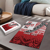 Malo e lelei Tonga Puzzle Ngatu Tokelau Feletoa Fata Traditional Polynesian Pattern - Polynesian Pride