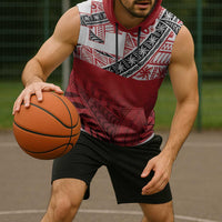 Malo e lelei Tonga Sleeveless Hoodie Ngatu Tokelau Feletoa Fata Traditional Polynesian Pattern - Polynesian Pride