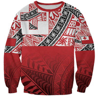 Malo e lelei Tonga Sweatshirt Ngatu Tokelau Feletoa Fata Traditional Polynesian Pattern