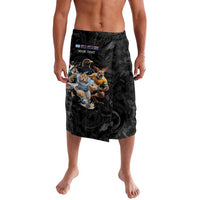 Custom Rugby Southern Hemisphere Lavalava Argentina AUNZ South Africa Mascot Black - Polynesian Pride