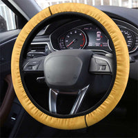 Rugby Southern Hemisphere Steering Wheel Cover Argentina AUNZ South Africa Mascot Gold - Polynesian Pride