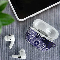 Tonga Queen Salote College 100th Years AirPods Case Est 1926 Tongan Ngatu Tapa LT9 - Polynesian Pride