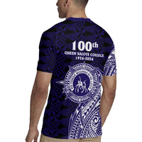Tonga Queen Salote College 100th Years Rugby Jersey Est 1926 Tongan Ngatu Tapa LT9 - Polynesian Pride