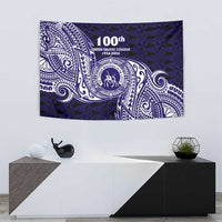 Tonga Queen Salote College 100th Years Tapestry Est 1926 Tongan Ngatu Tapa - Polynesian Pride
