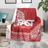 Samoa FAST Blanket Samoan Motif Patterns - Polynesian Pride