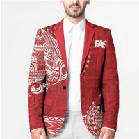 Samoa FAST Blazer Samoan Motif Patterns - Polynesian Pride