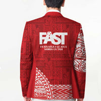 Samoa FAST Blazer Samoan Motif Patterns - Polynesian Pride
