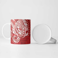 Samoa FAST Ceramic Mug Samoan Motif Patterns - Polynesian Pride