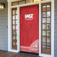 Samoa FAST Door Cover Samoan Motif Patterns - Polynesian Pride