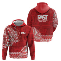 Samoa FAST Hoodie Samoan Motif Patterns - Polynesian Pride