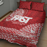 Samoa FAST Quilt Bed Set Samoan Motif Patterns - Polynesian Pride
