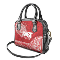 Samoa FAST Shoulder Handbag Samoan Motif Patterns - Polynesian Pride