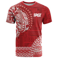 Samoa FAST T Shirt Samoan Motif Patterns - Polynesian Pride