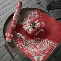 Samoa FAST Wrapping Paper Samoan Motif Patterns - Polynesian Pride