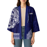 Samoa HRPP Kimono Samoan Motif Patterns - Polynesian Pride