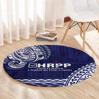 Samoa HRPP Round Carpet Samoan Motif Patterns - Polynesian Pride