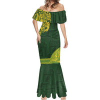 Samoa SUP Mermaid Dress Samoan Motif Patterns - Polynesian Pride