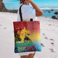 Personalised Torba PNG Day Tote Bag Oro Tapa Pattern - Polynesian Pride