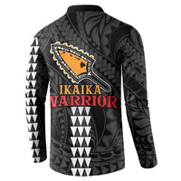 Aloha Spirit Ikaika Warrior Helmet Button Sweatshirt