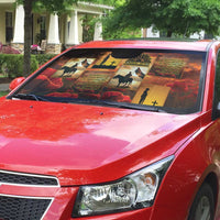 ANZAC Day Film Reel Lest We Forget Auto Sun Shade Australia NZ Memorial LT9 - Polynesian Pride