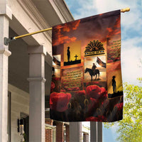 ANZAC Day Film Reel Lest We Forget Garden Flag Australia NZ Memorial
