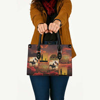 ANZAC Day Film Reel Lest We Forget Leather Bag Australia NZ Memorial LT9 - Polynesian Pride