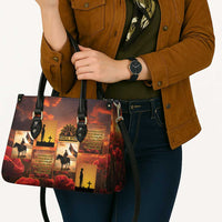 ANZAC Day Film Reel Lest We Forget Leather Bag Australia NZ Memorial LT9 - Polynesian Pride