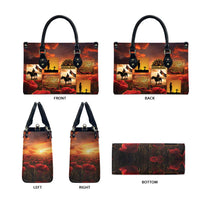 ANZAC Day Film Reel Lest We Forget Leather Bag Australia NZ Memorial LT9 - Polynesian Pride