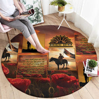 ANZAC Day Film Reel Lest We Forget Round Carpet Australia NZ Memorial LT9 - Polynesian Pride