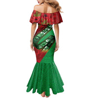 Personalised Cook Islands ANZAC 1915-2026 Filmstrip Family Matching Mermaid Dress and Hawaiian Shirt Lest We Forget 25 April