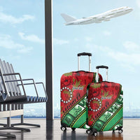 Personalised Cook Islands ANZAC 1915-2026 Filmstrip Luggage Cover Lest We Forget 25 April