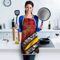 Personalised Niue ANZAC 1915-2026 Filmstrip Apron Lest We Forget 25 April