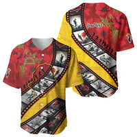 Personalised Niue ANZAC 1915-2026 Filmstrip Baseball Jersey Lest We Forget 25 April