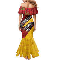 Personalised Niue ANZAC 1915-2026 Filmstrip Family Matching Mermaid Dress and Hawaiian Shirt Lest We Forget 25 April