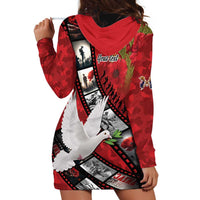 Personalised Tonga ANZAC 1915-2026 Filmstrip Hoodie Dress Lest We Forget 25 April
