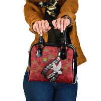 Personalised Tonga ANZAC 1915-2026 Filmstrip Shoulder Handbag Lest We Forget 25 April LT9 One Size Red - Polynesian Pride