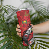Personalised Tonga ANZAC 1915-2026 Filmstrip Skinny Tumbler Lest We Forget 25 April