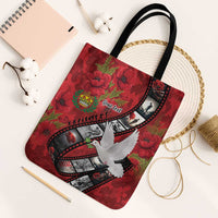 Personalised Tonga ANZAC 1915-2026 Filmstrip Tote Bag Lest We Forget 25 April