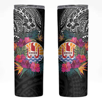 Tahiti Island Skinny Tumbler French Polynesian Tropical