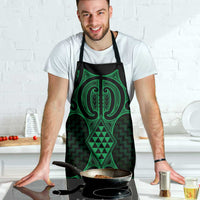 Kakariki Maori Ta Moko Poutama Art Apron LT9 - Polynesian Pride