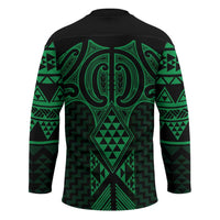 Kakariki Maori Ta Moko Poutama Art Hockey Jersey LT9 - Polynesian Pride