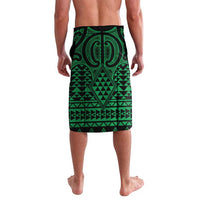 Kakariki Maori Ta Moko Poutama Art Lavalava
