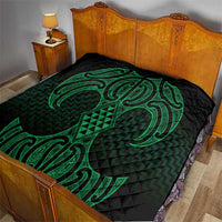 Kakariki Maori Ta Moko Poutama Art Quilt