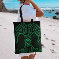 Kakariki Maori Ta Moko Poutama Art Tote Bag - Polynesian Pride