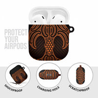 Karaka Maori Ta Moko Poutama Art AirPods Case LT9 - Polynesian Pride