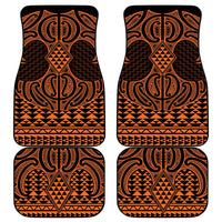 Karaka Maori Ta Moko Poutama Art Car Mats